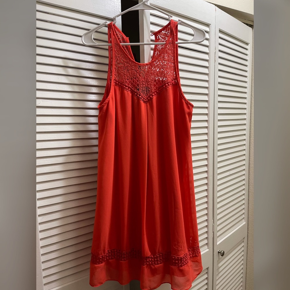 Peach Summer Dress